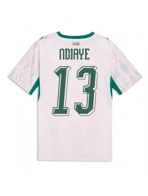 Senegal Iliman Ndiaye #13 Replika Hemmakläder VM 2026 Kortärmad Senegal Iliman Ndiaye #13 Replika Hemmakläder VM 2026 Kortärmad